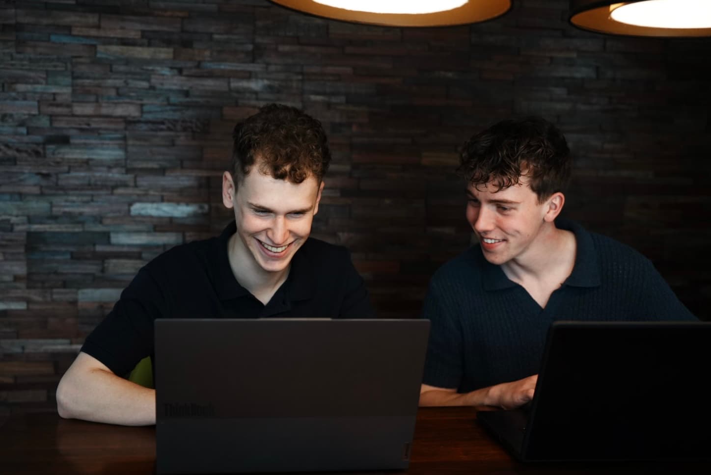 Jesse Lamm en Tim Lind